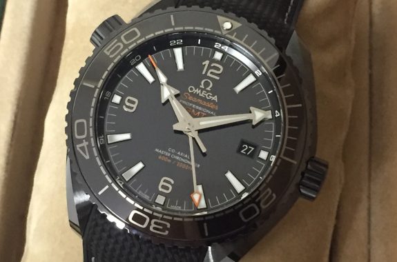 オメガ シーマスター プラネットオーシャン Gmt ディープブラック 大黒屋時計館中野店