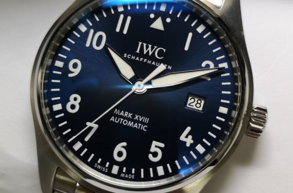 IWC マーク18 プティプランス 青 IW327016 | 大黒屋時計館中野店