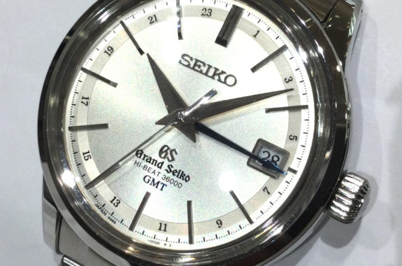 SEIKO　セイコー　グランドセイコー　ステンレス/革　シルバー　【473】