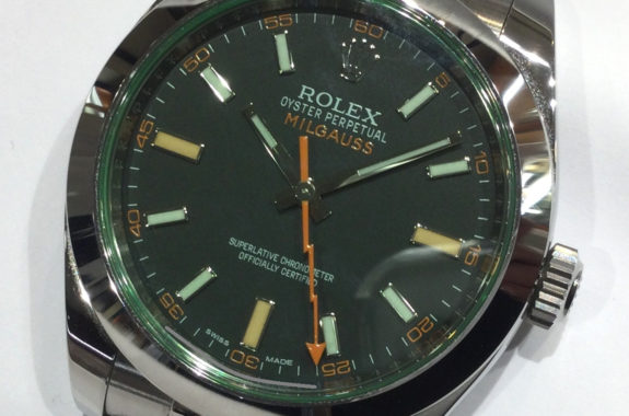 ROLEX ミルガウス黒 116400GV 未使用