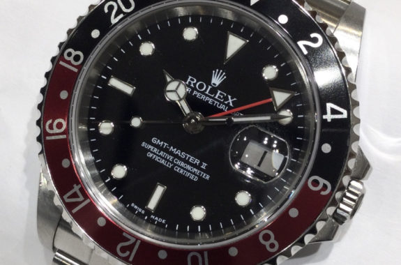 ROLEX GMT-MASTER II Ref.16710 D番 赤黒ベゼル