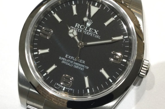 ロレックス/ROLEX/メンズ時計/エクスプローラー1/114270/SS/黒【RO481】