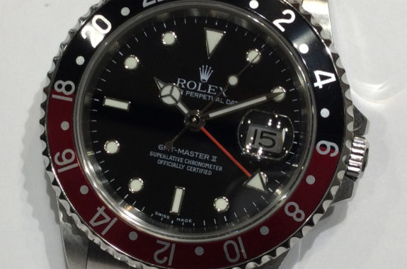 ROLEX GMT-MASTER II Ref.16710 D番 赤黒ベゼル