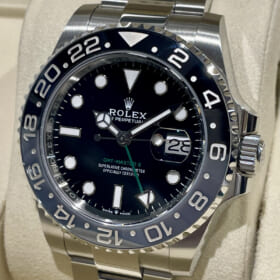 ROLEX 手巻き時計 黒文字盤　ジャンク品 ROLEX オイスタープレシジョン 6694 ステンレス 黒文字盤