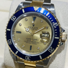 ロレックス サブマリーナデイト 16613SG W番 シャンパンゴールド文字盤 ロレックス サブマリーナデイト 16613SG W番 シャンパンゴールド文字盤