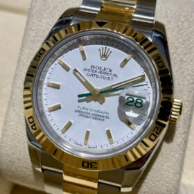 【日本限定】ロレックス ターノグラフ 116263 F番 白文字盤