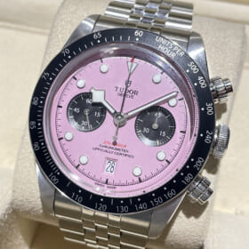 チューダー ブラックベイクロノ 79360N ピンク×黒目文字盤 チューダー ブラックベイクロノ 79360N ピンク×黒目文字盤
