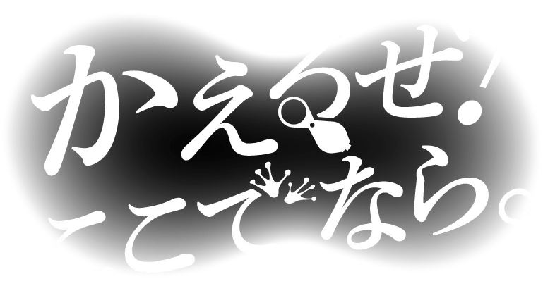 かえるぜ！ここでなら。